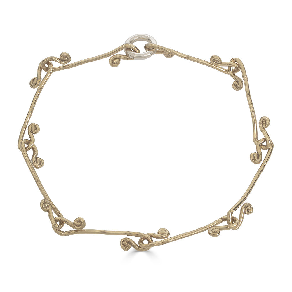 Spiral Fern Necklace