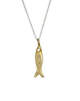 Small Fishy Charm Necklace