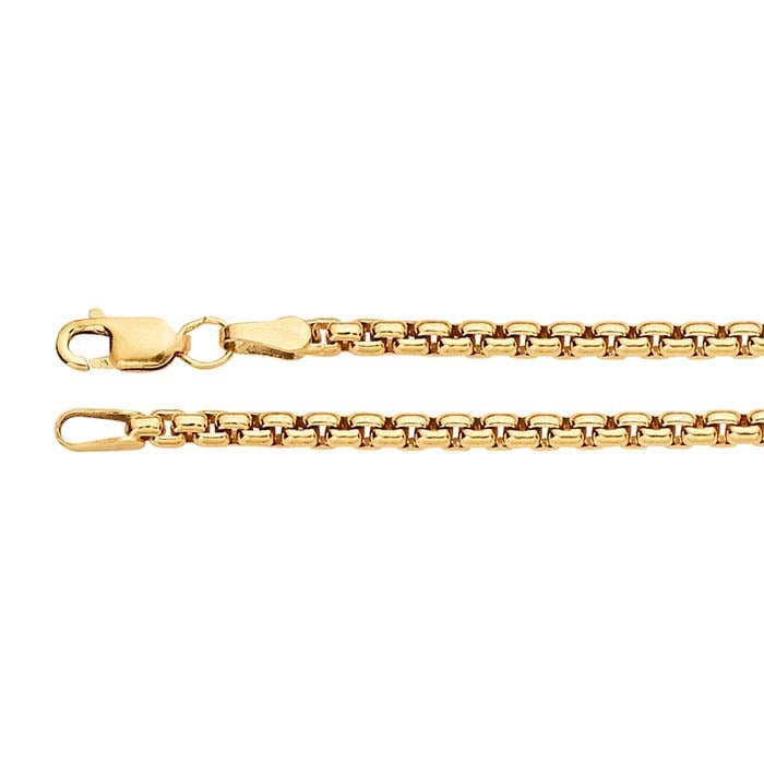 Gold-Filled 1.7mm Box Chain (Med)