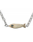 Molten Fish I.D. Necklace