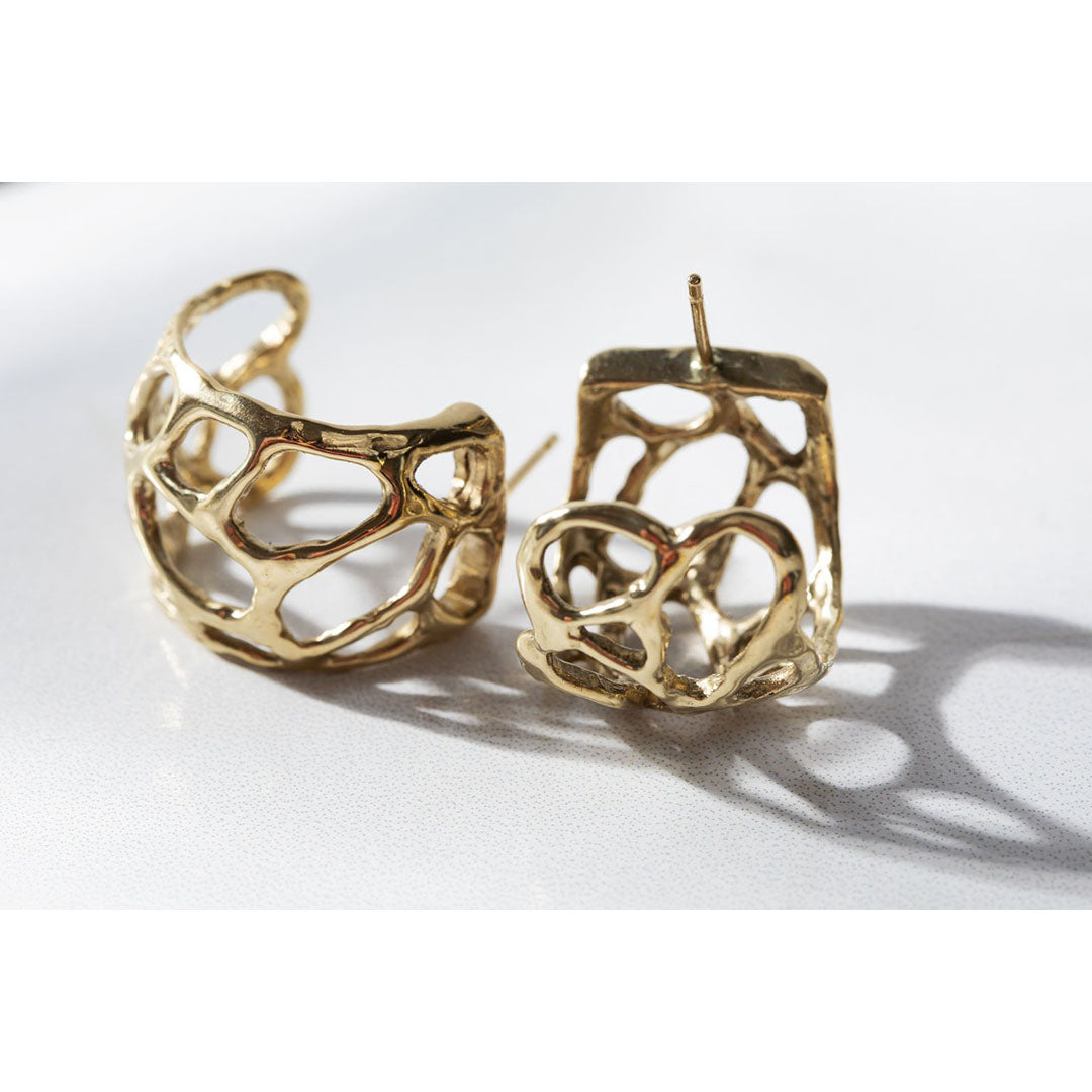 Morel Hoops, 14k