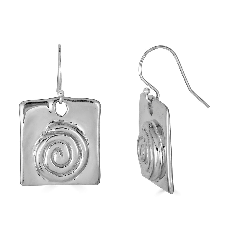 Spiral Dangle Earring