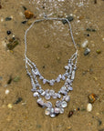 Wild Cascading Pearl Necklace