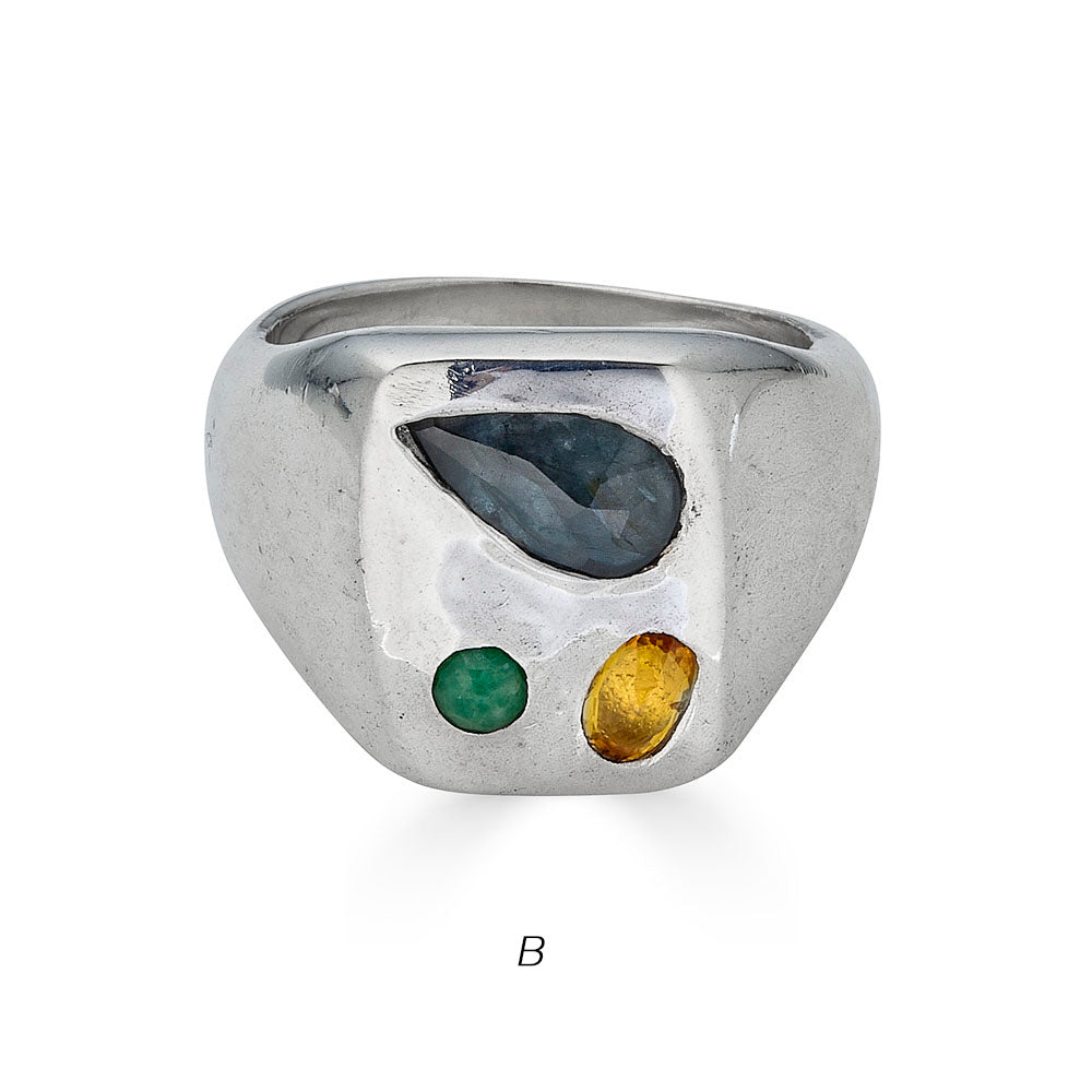 Gemstone Signet Ring – IcarusandCo