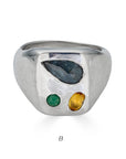 Gemstone Signet Ring