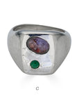 Gemstone Signet Ring