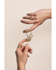 Morel Wide Cuff, Brass