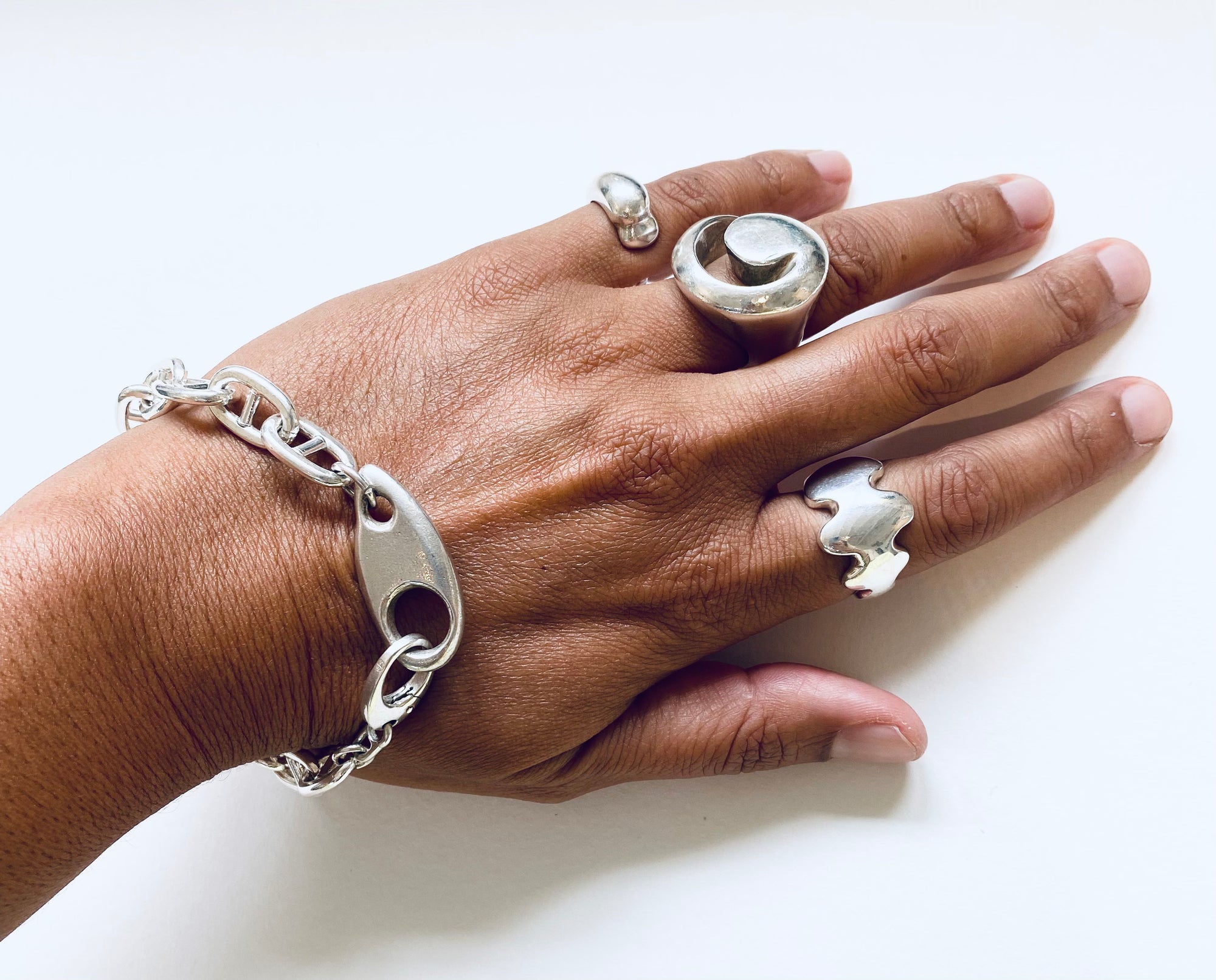 Oyster Mariner Bracelet, Silver