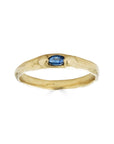 sapphire gold ring