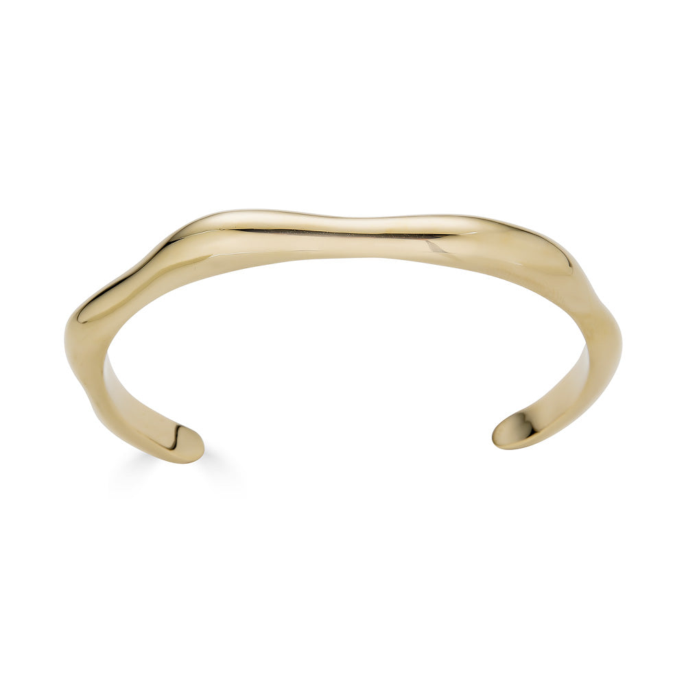 Cloud Cuff, Brass
