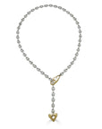 Oyster Lariat Necklace