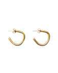 brass small hoops