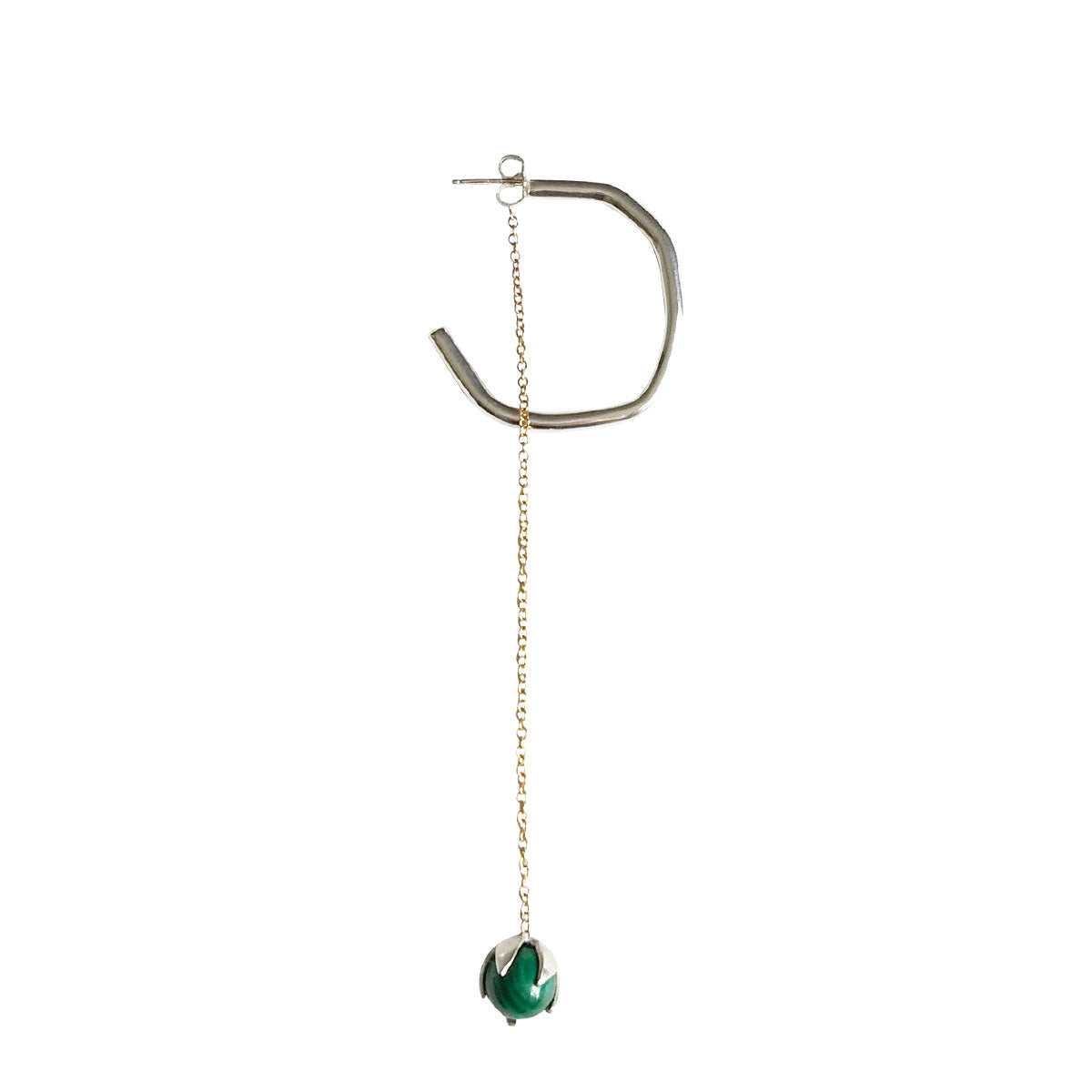 rugged hoop earrings