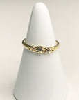 gold stacking ring