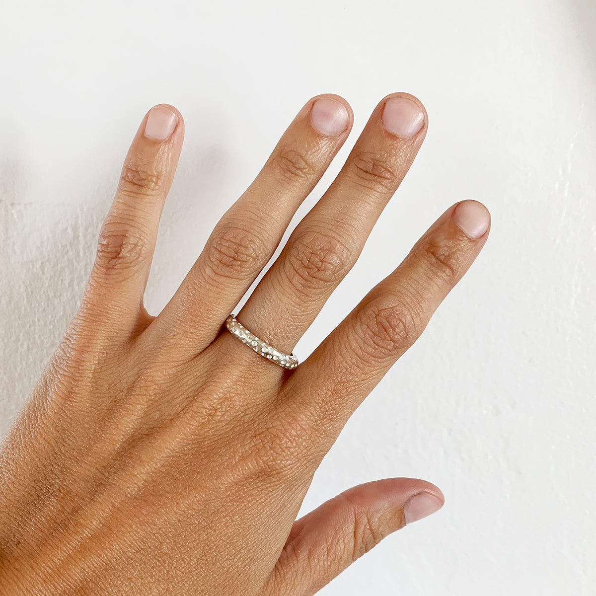 handmade stacking ring