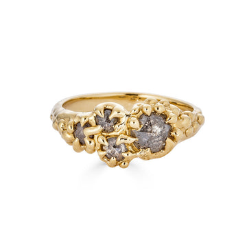 Diamond Seafoam Ring, 14k