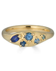 Azure Tide Ring, 14k