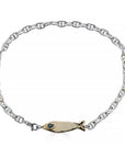 Molten Fish I.D. Necklace