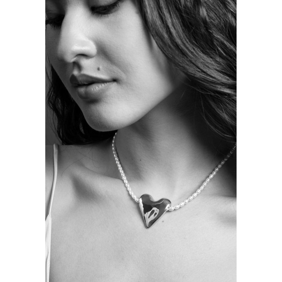 Love Necklace, Silver