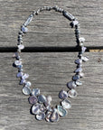 Wild Keshi Pearl Strand in Gray