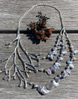 Wild Sea Fan Pearl Necklace
