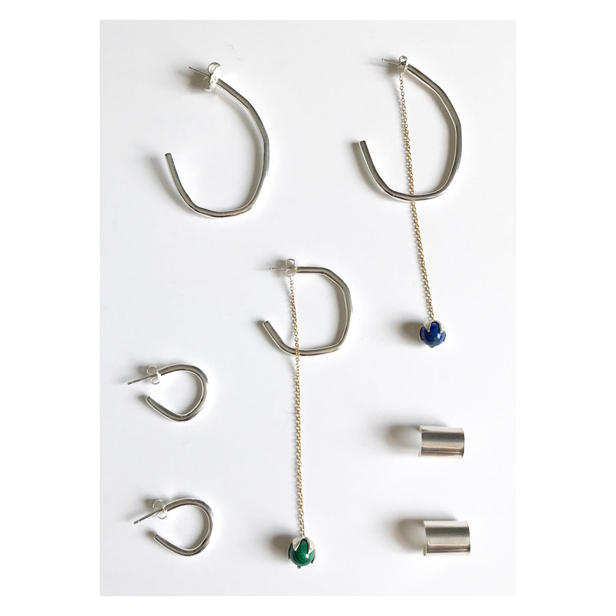 hoop earrings