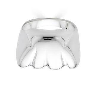 Sculpted Scallop Ring