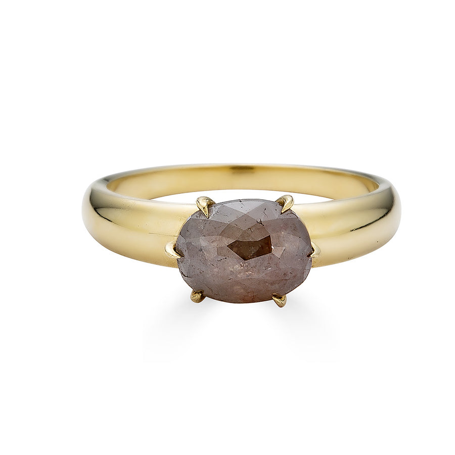 S + P Solitaire Ring