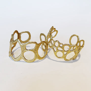 morel brass cuff