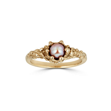 gold pearl ring